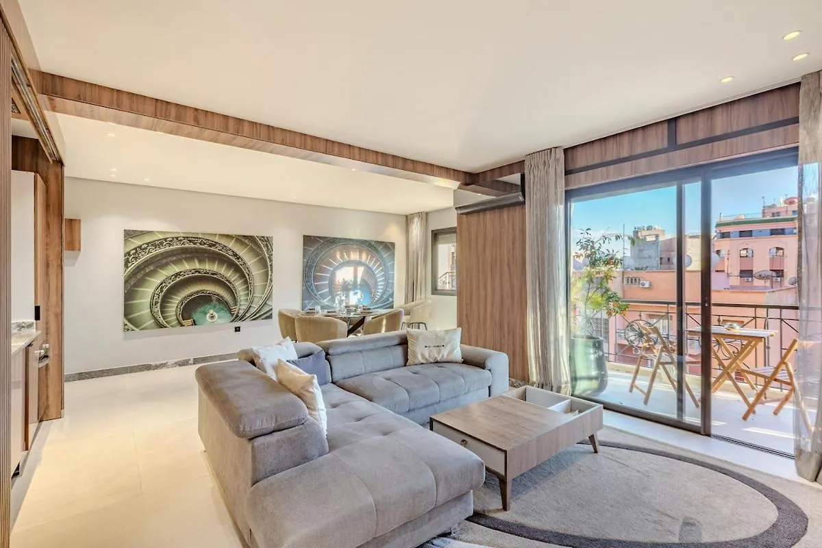 Apartment New! Studio Moderne Cosy Au Coeur Gueliz Marrakesh